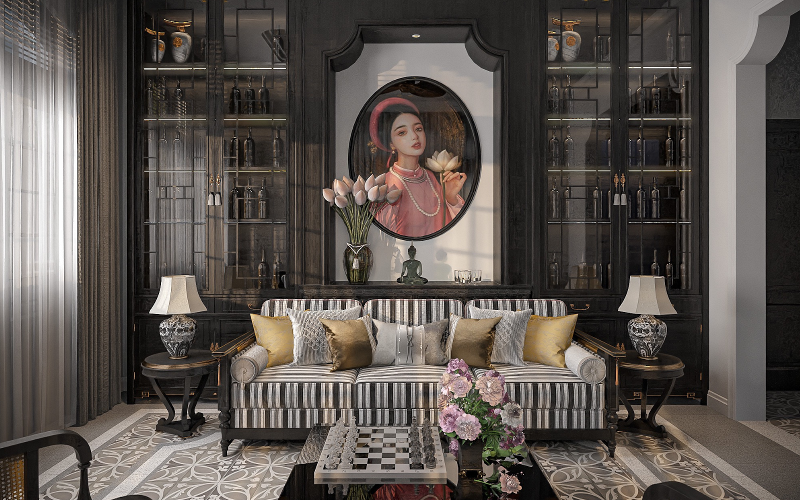 Phong cách nội thất indochine