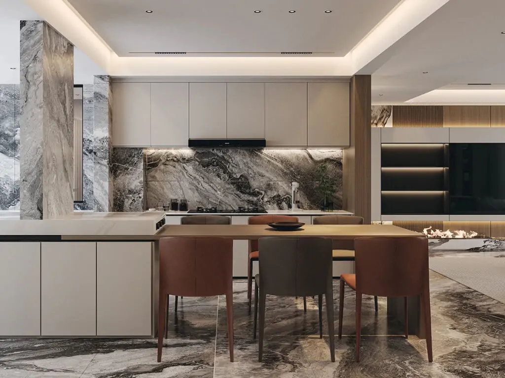 Thiết kế nội thất nhà bếp tại HCM