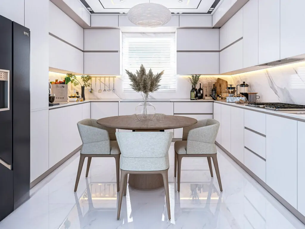 Thiết kế nội thất phòng bếp đẹp hiện đại