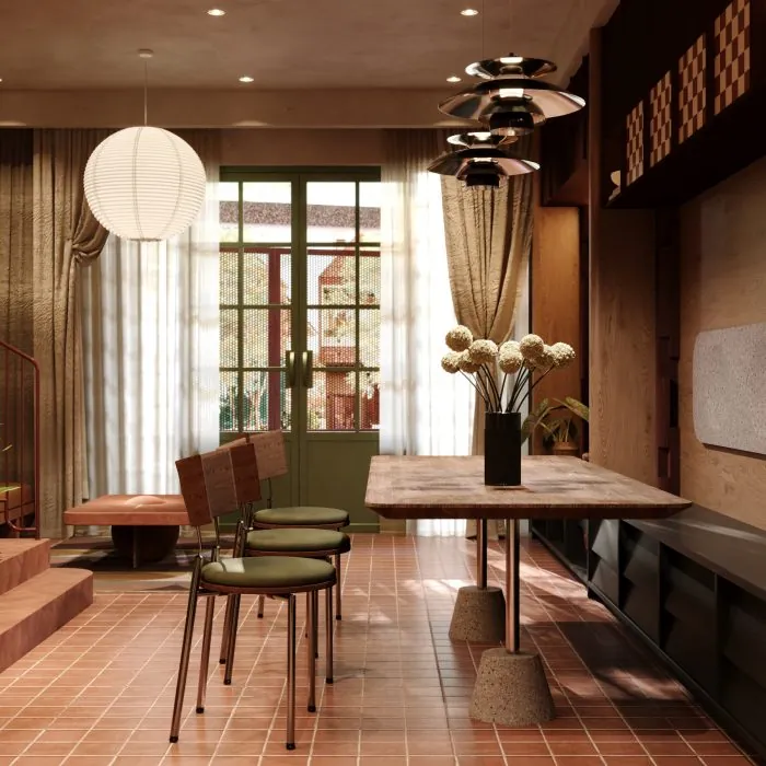 Thiết kế nội thất nhà phố