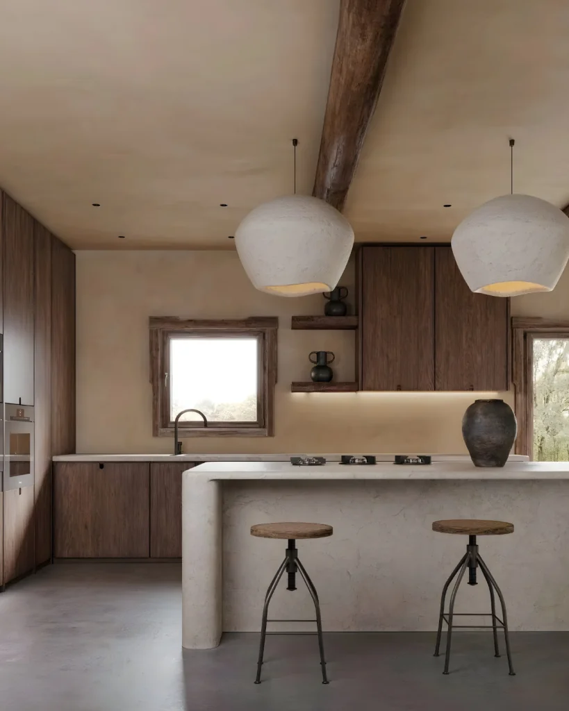 Thiết kế nội thất nhà ở phong cách Wabi Sabi
