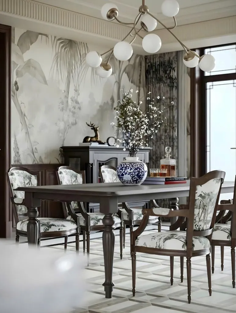 Thiết kế nội thất nhà phố Indochine
