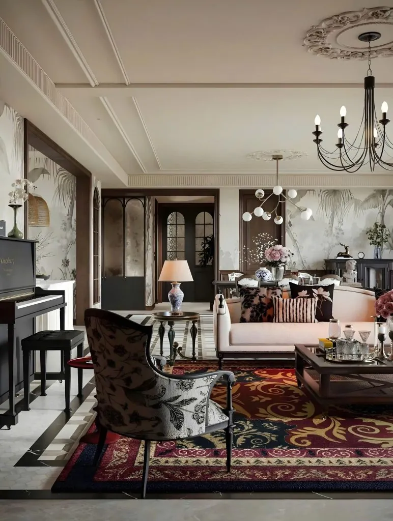 Thiết kế nhà phố Indochine