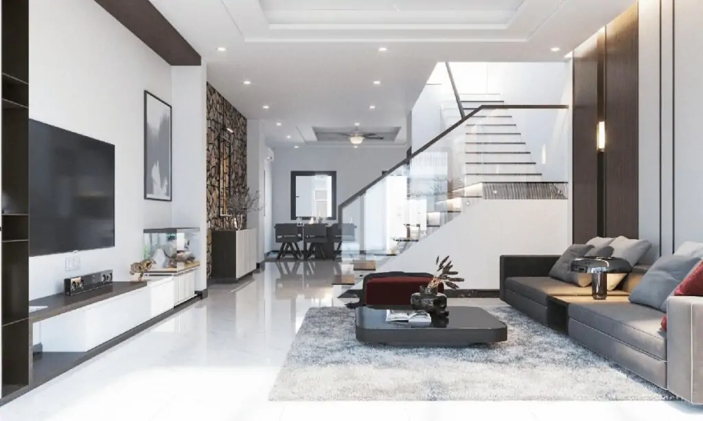 thiết kế nội thất nhà phố