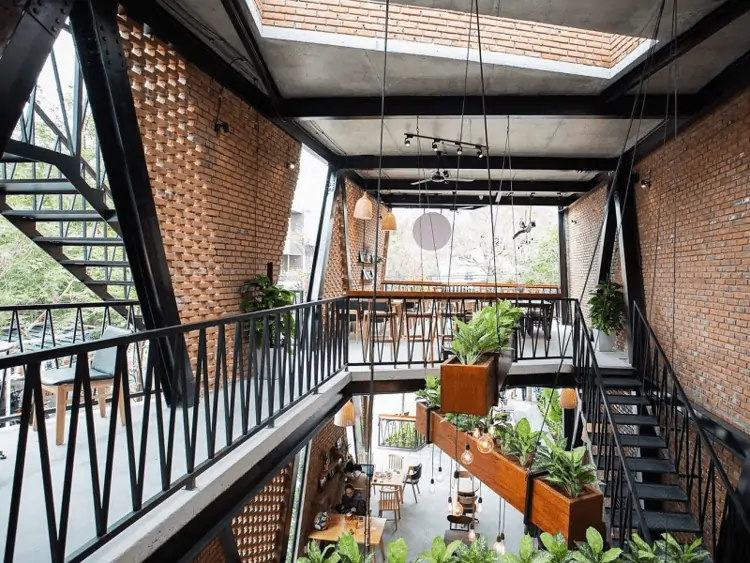 thi công quán cafe 