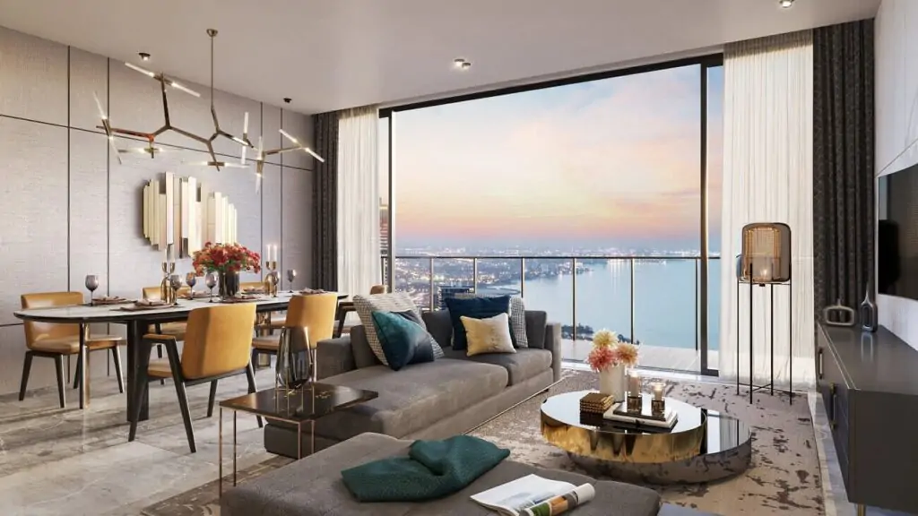 thiết kế căn hộ Saigon Pearl Thủ Thiêm