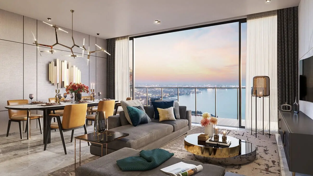 thiết kế căn hộ Saigon Pearl Thủ Thiêm