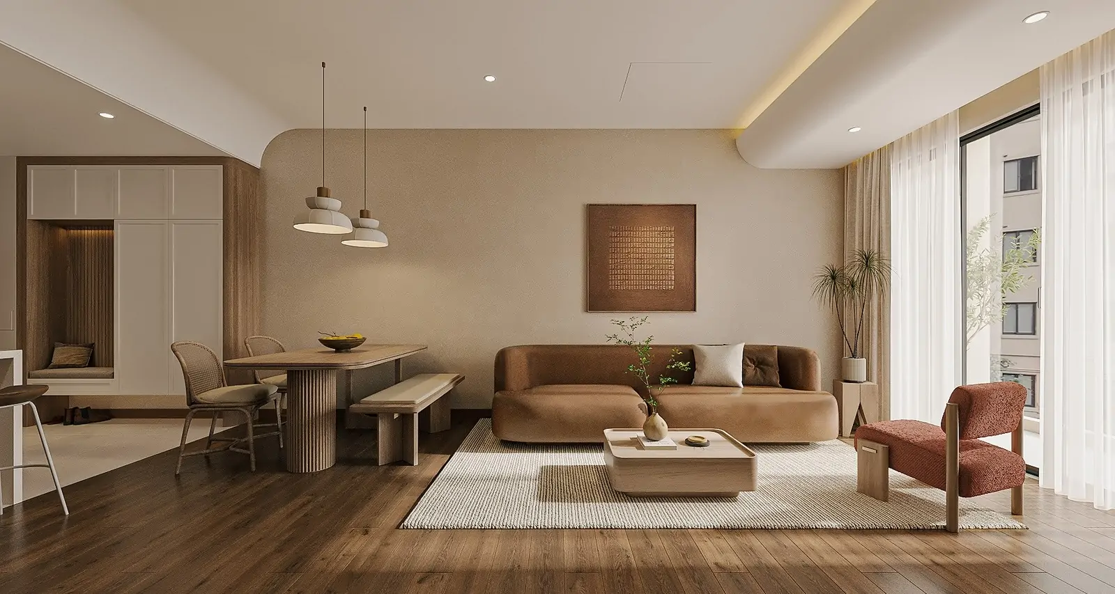 Thiết kế căn hộ One Verandah Thảo Điền