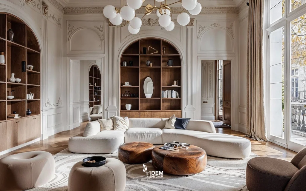 Phong cách thiết kế nội thất Parisian