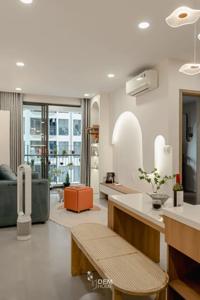 Thiết kế nội thất MT Eastmark City phòng khách
