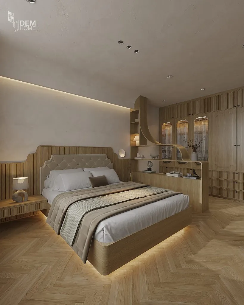 Nội thất phòng ngủ căn hộ Celesta Rise 3PN