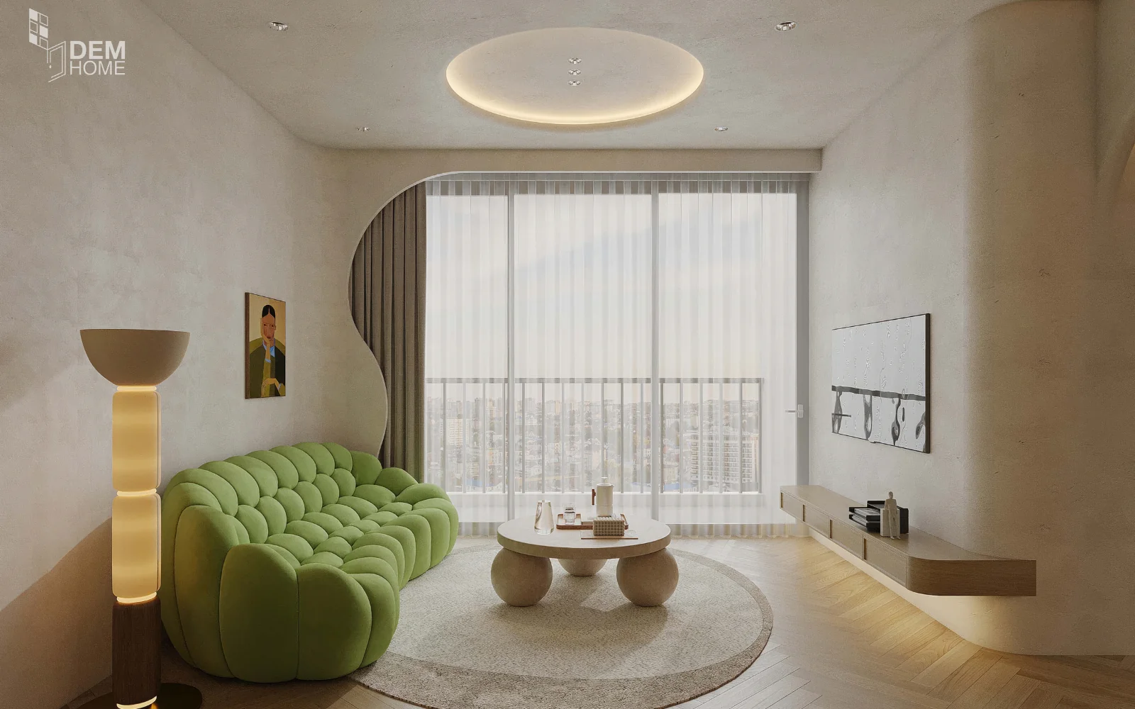 Thiết kế nội thất căn hộ Celesta Rise 3PN
