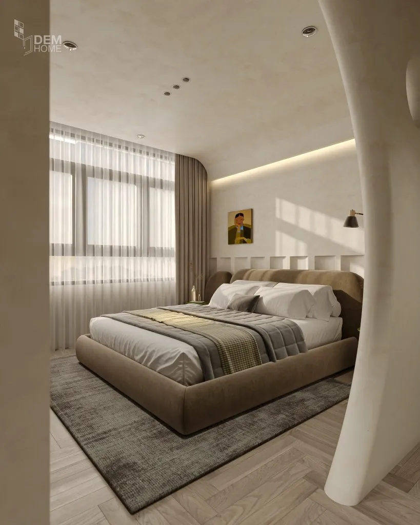 Thiết kế phòng ngủ chung cư Celesta Rise 105m2