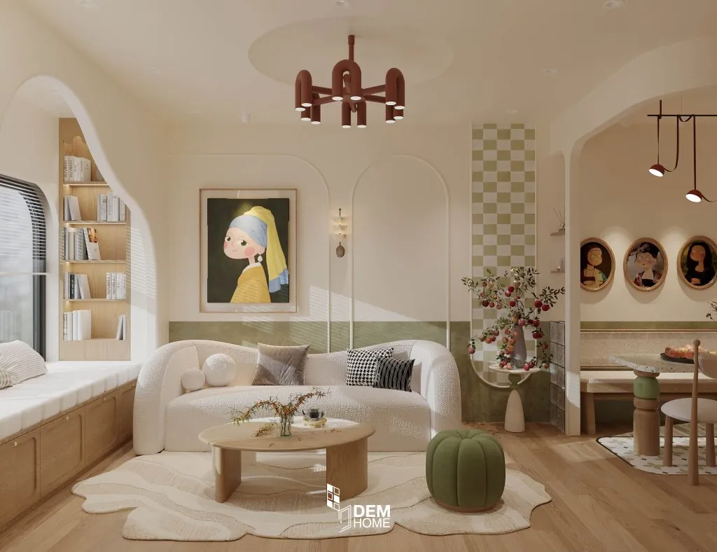Thiết kế chung cư scandinavian 70m2