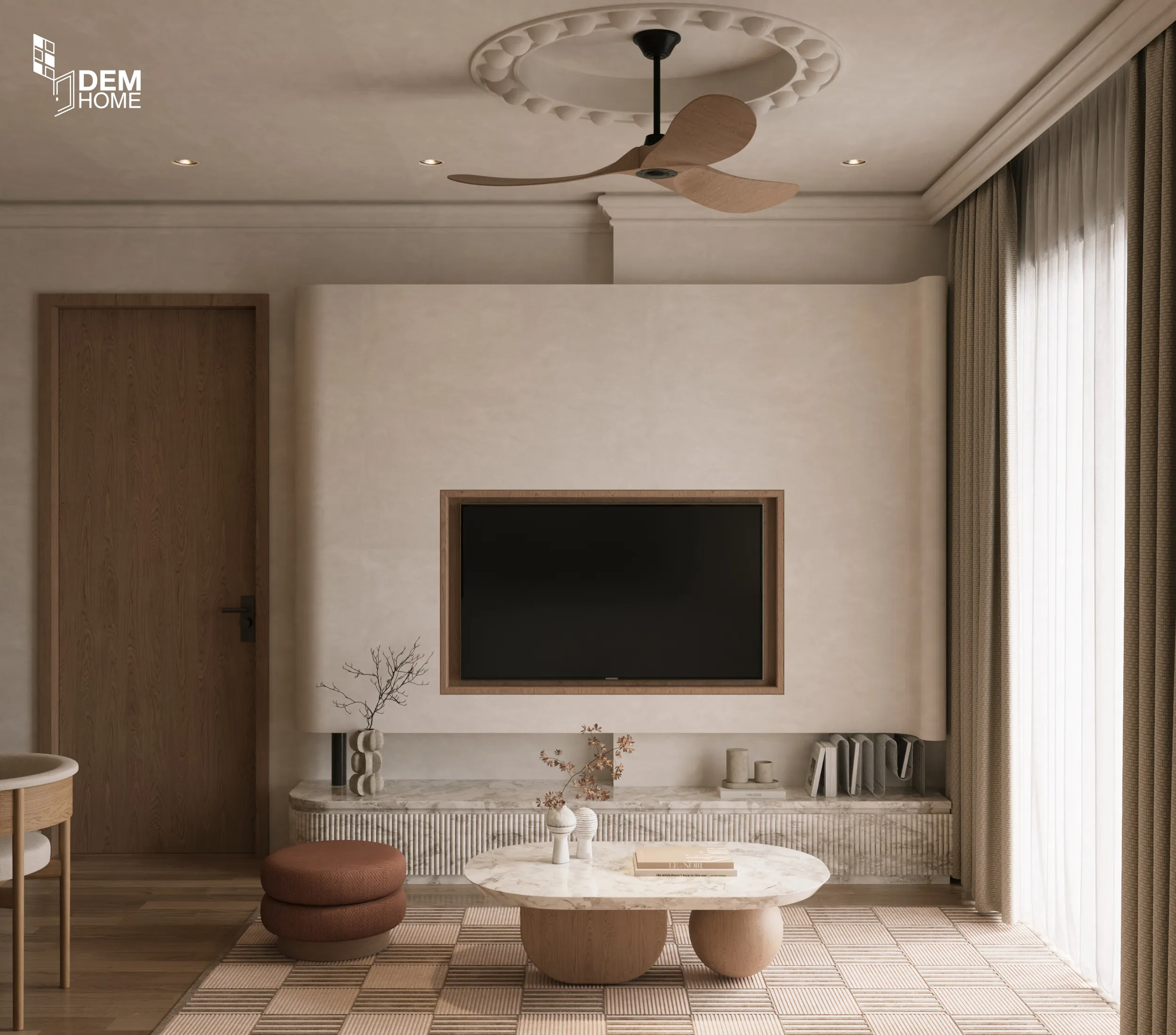 Thiết kế nội thất Lumiere 80m2