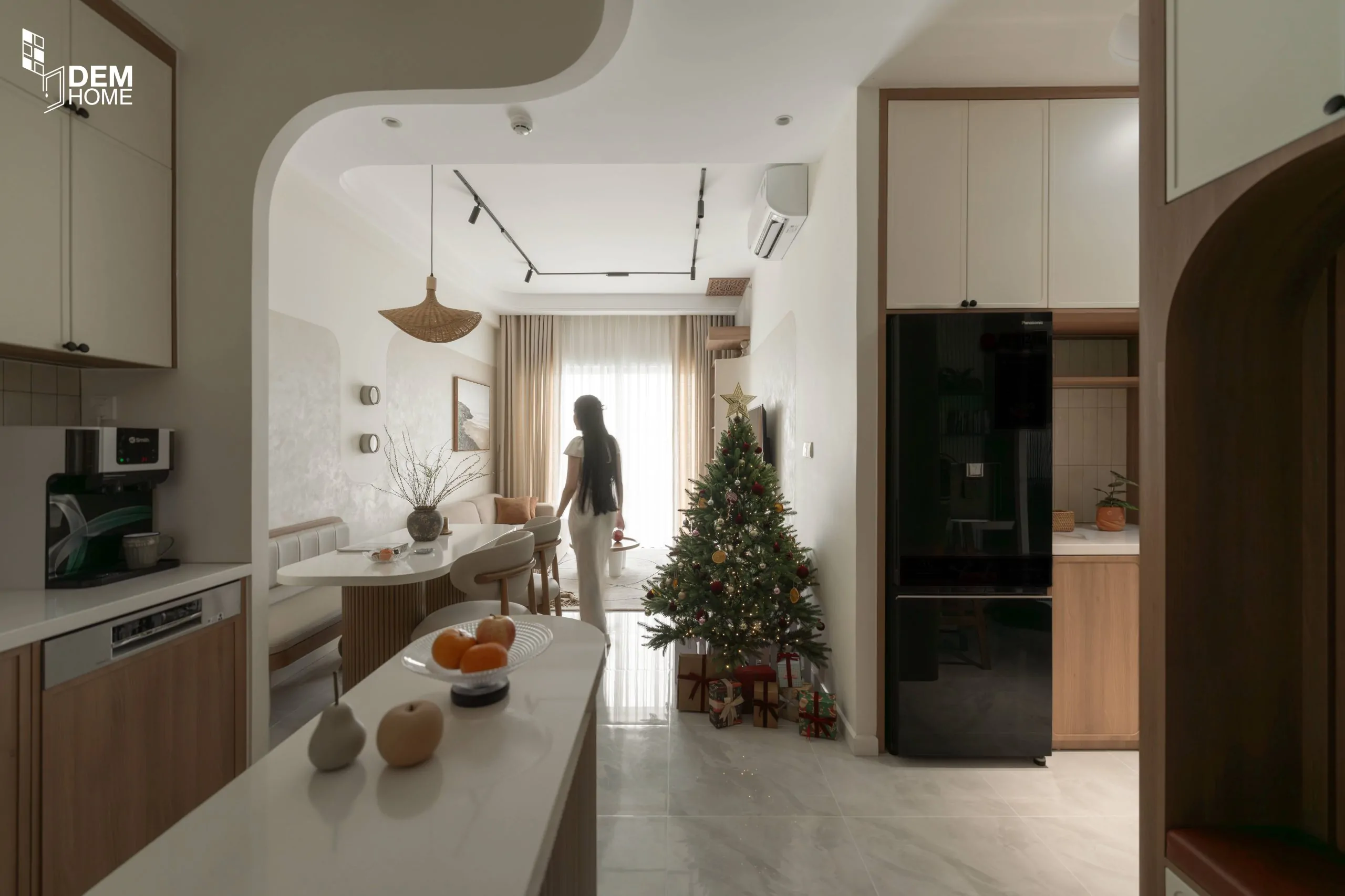Thi công căn hộ The Privia 65m2