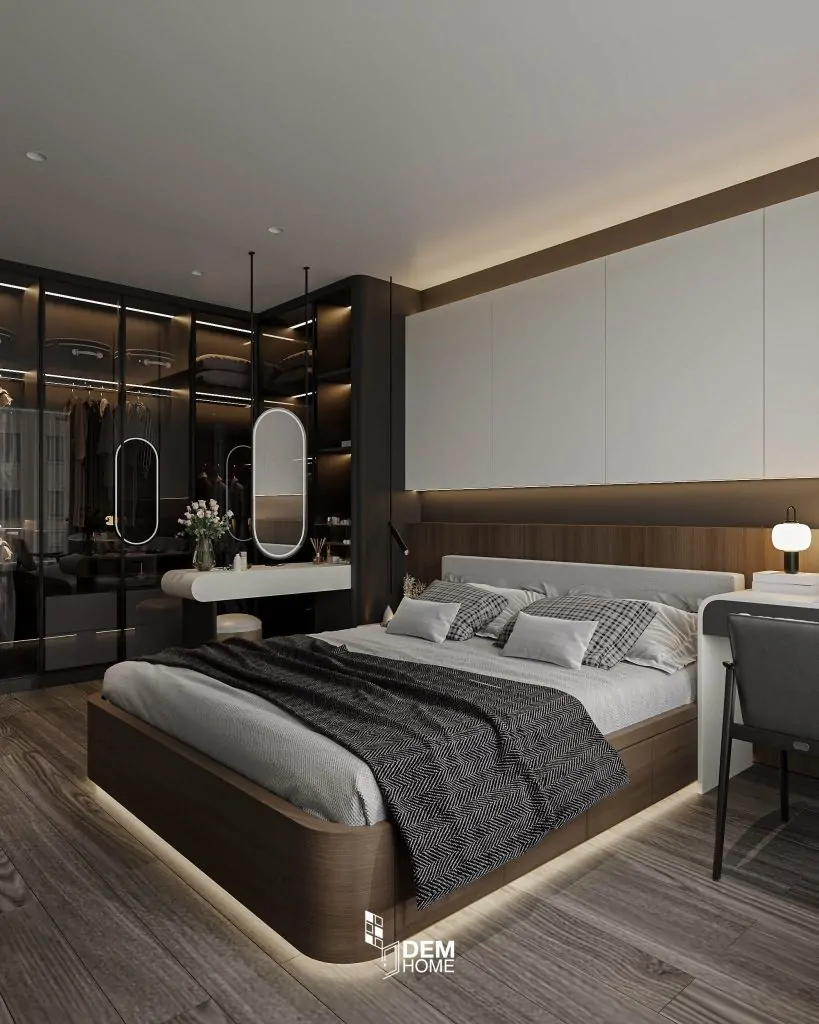 Thiết kế căn hộ Celesta Rise 85m2 phòng ngủ