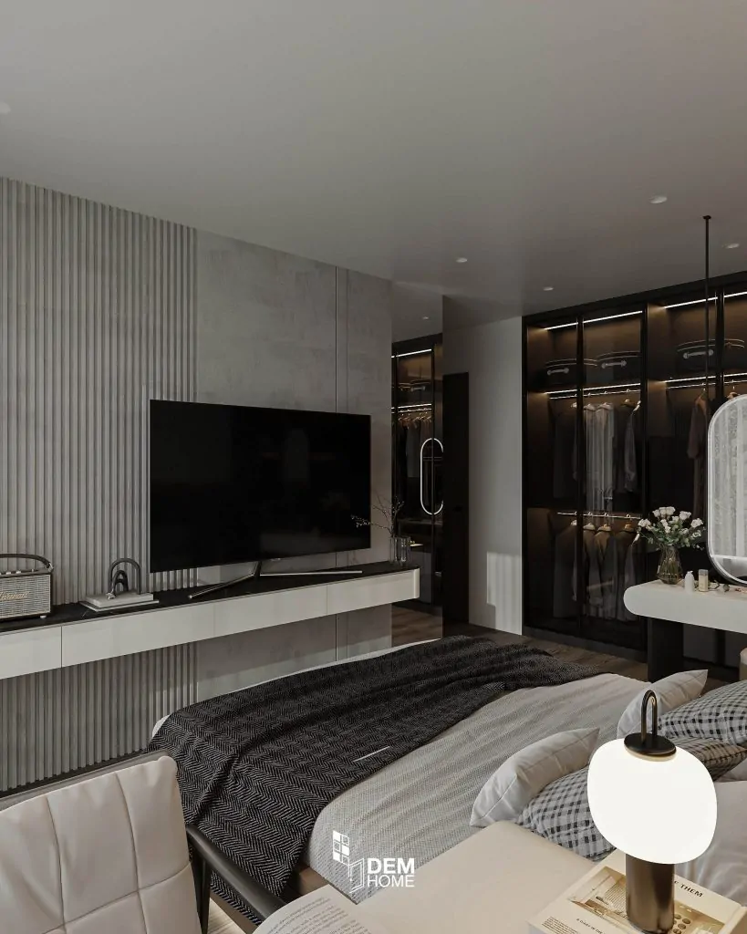 Thiết kế căn hộ Celesta Rise 85m2 phòng ngủ