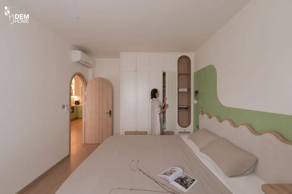 Thi công chung cư Phạm Văn Đồng 70m2 phòng ngủ master