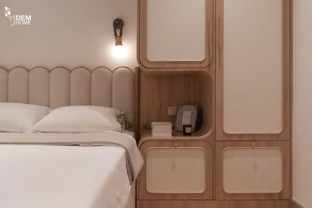 Thi công chung cư Phạm Văn Đồng 70m2 phòng ngủ nhỏ