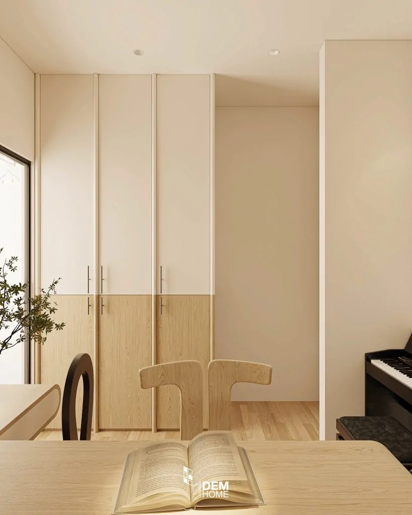 Thiết Kế Căn Hộ Aurora Residences 76m2 phòng làm việc