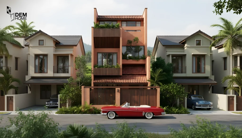 Thiết kế nhà phố 250m2