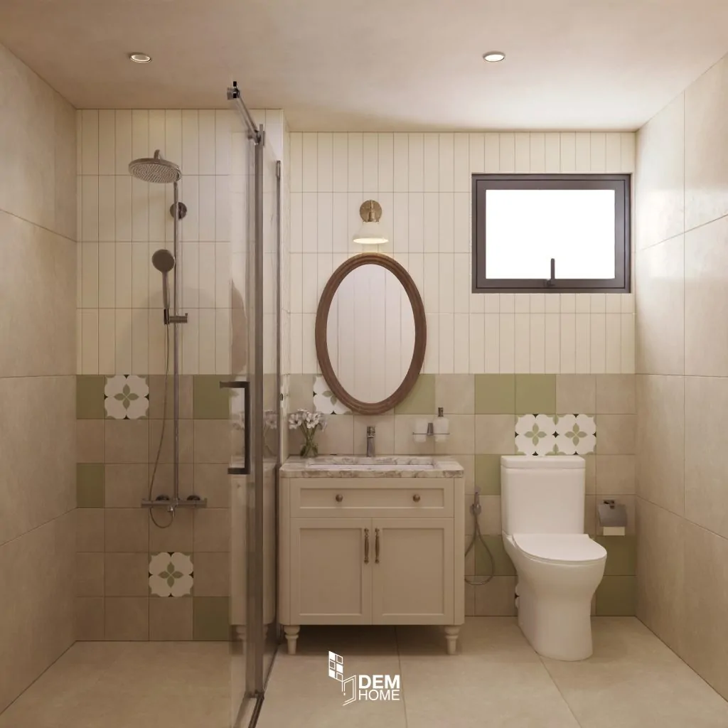Thiết kế nội thất Celesta Rise 80m2 nhà vệ sinh chung