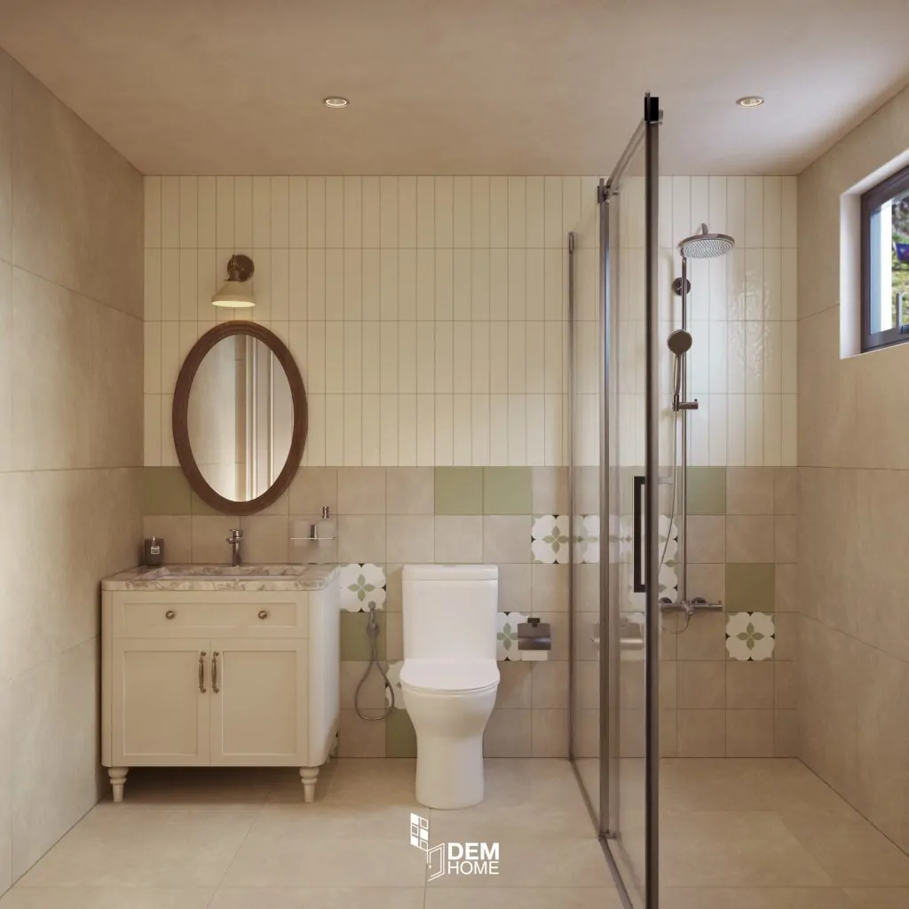 Thiết kế nội thất Celesta Rise 80m2 nhà vệ sinh master