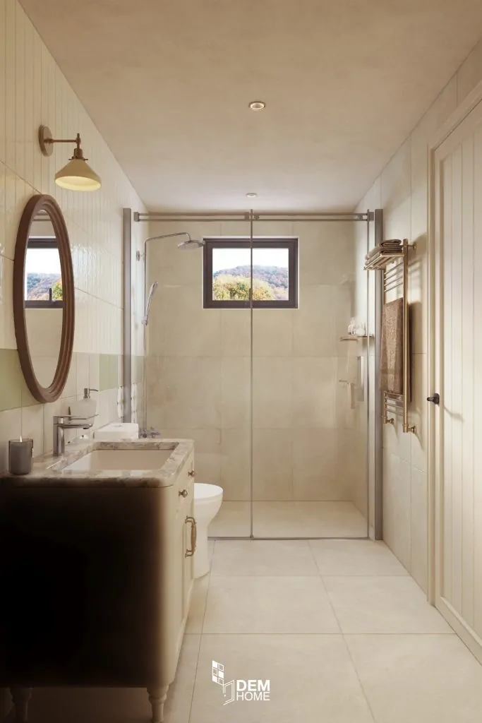 Thiết kế nội thất Celesta Rise 80m2 nhà vệ sinh master