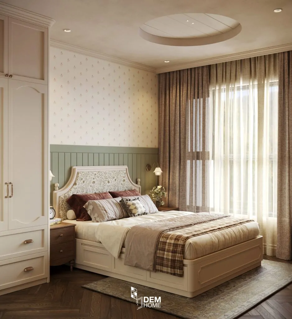 Thiết kế nội thất Celesta Rise 80m2 phòng ngủ