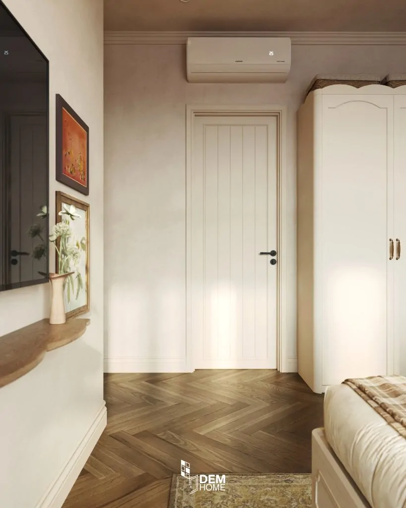 Thiết kế nội thất Celesta Rise 80m2 phòng ngủ