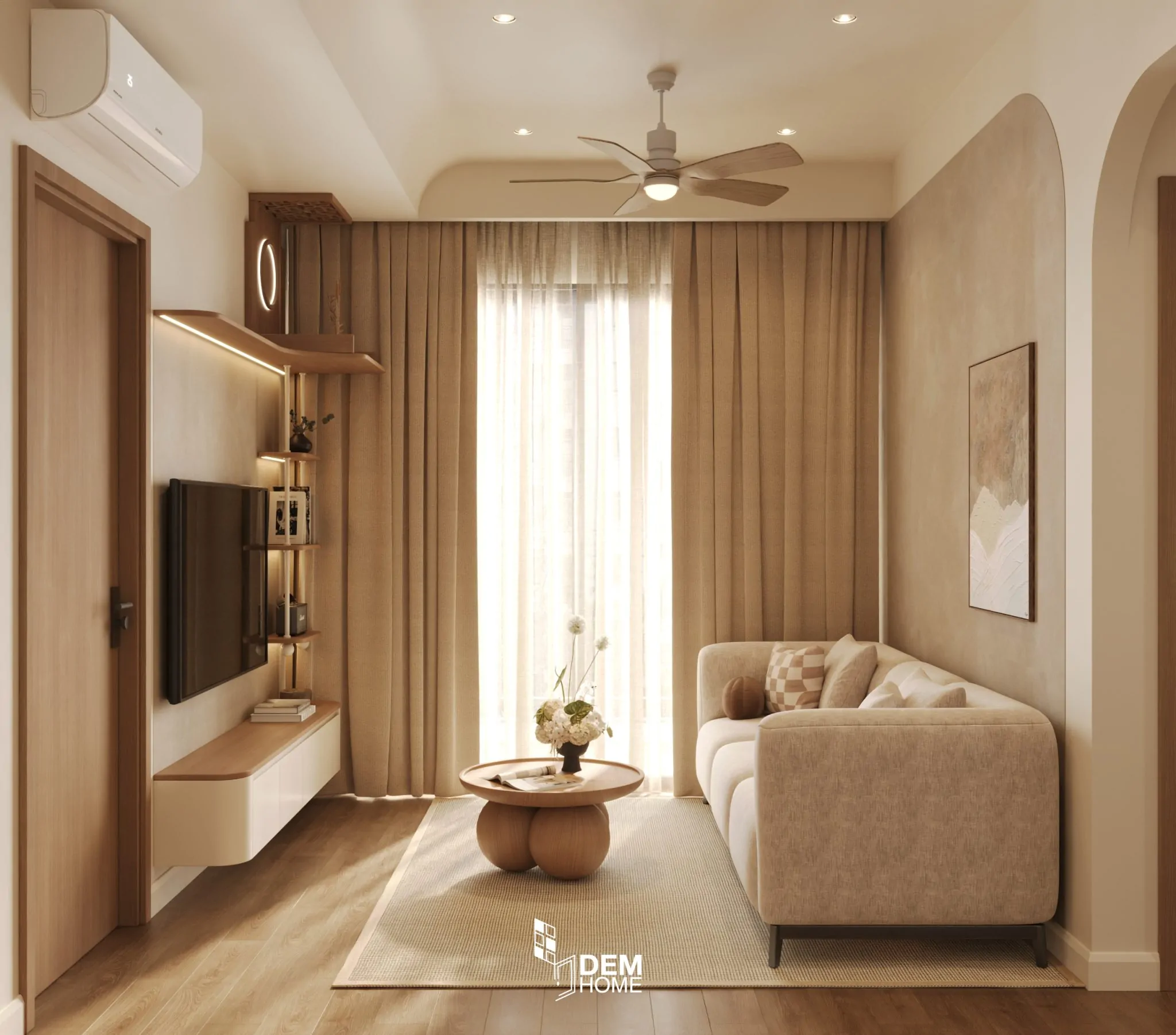Thiết kế căn hộ Westgate 69m2
