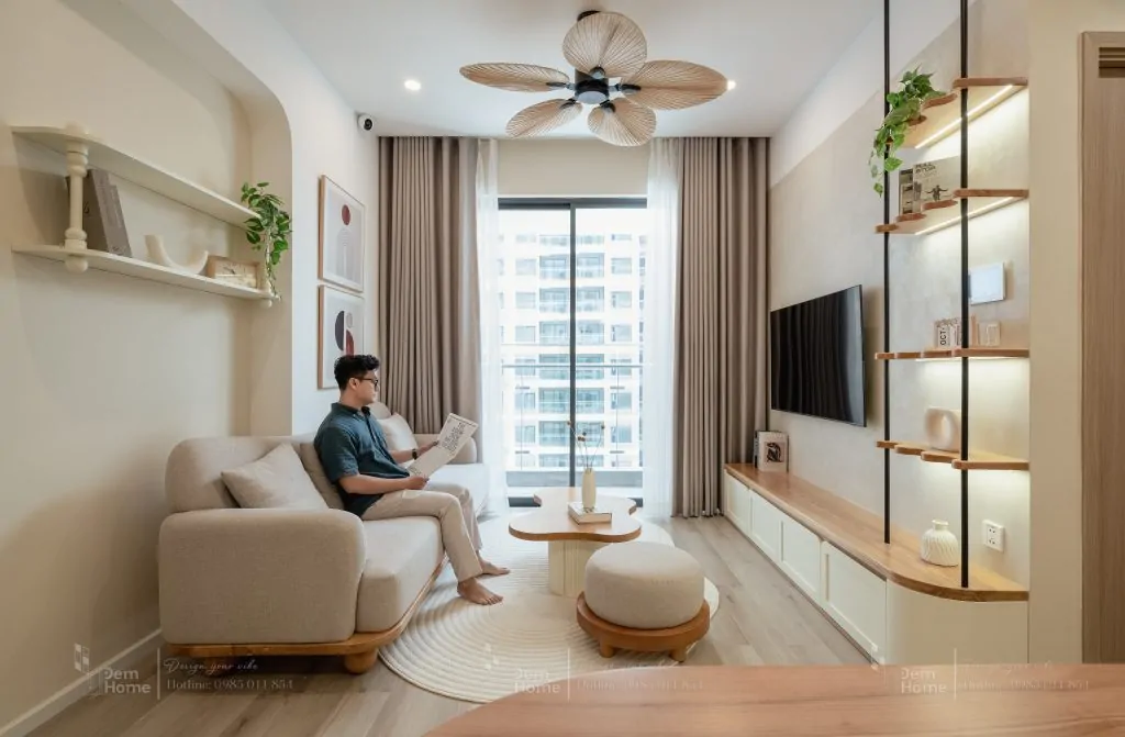 Nội thất masteri centre point 68m2