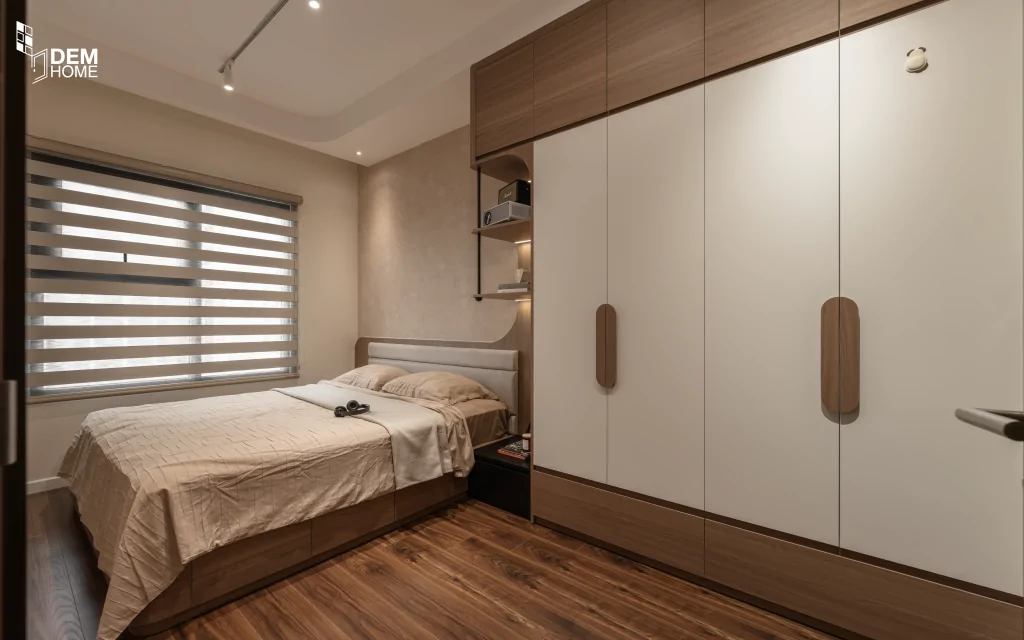 Thi công nội thất The Privia Khang Điền 64m2 phòng ngủ