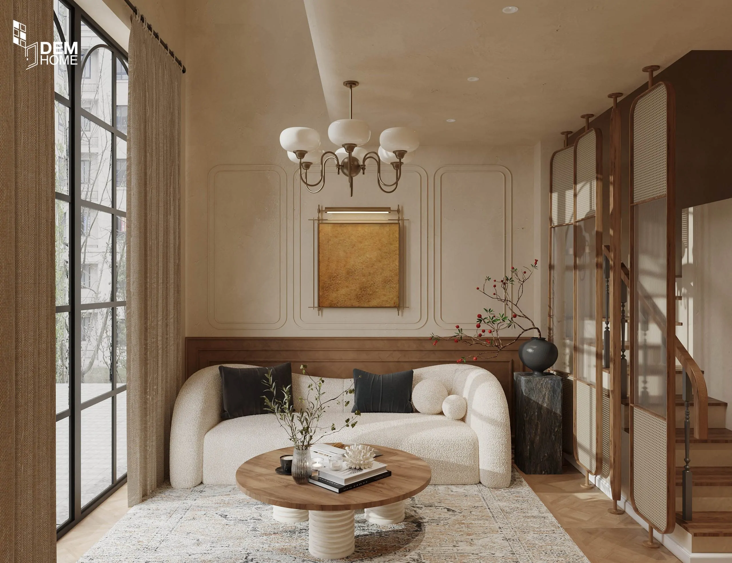 Phong cách nội thất Parisian
