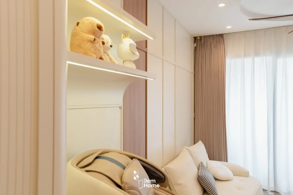 Thi công nội thất căn hộ Celesta Rise 95m2 phòng khách