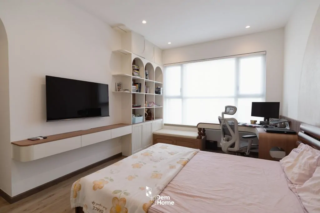 Thi công nội thất căn hộ Celesta Rise 95m2 phòng ngủ master