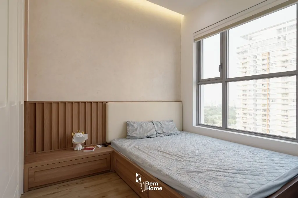Thi công nội thất căn hộ Celesta Rise 95m2 phòng ngủ nhỏ