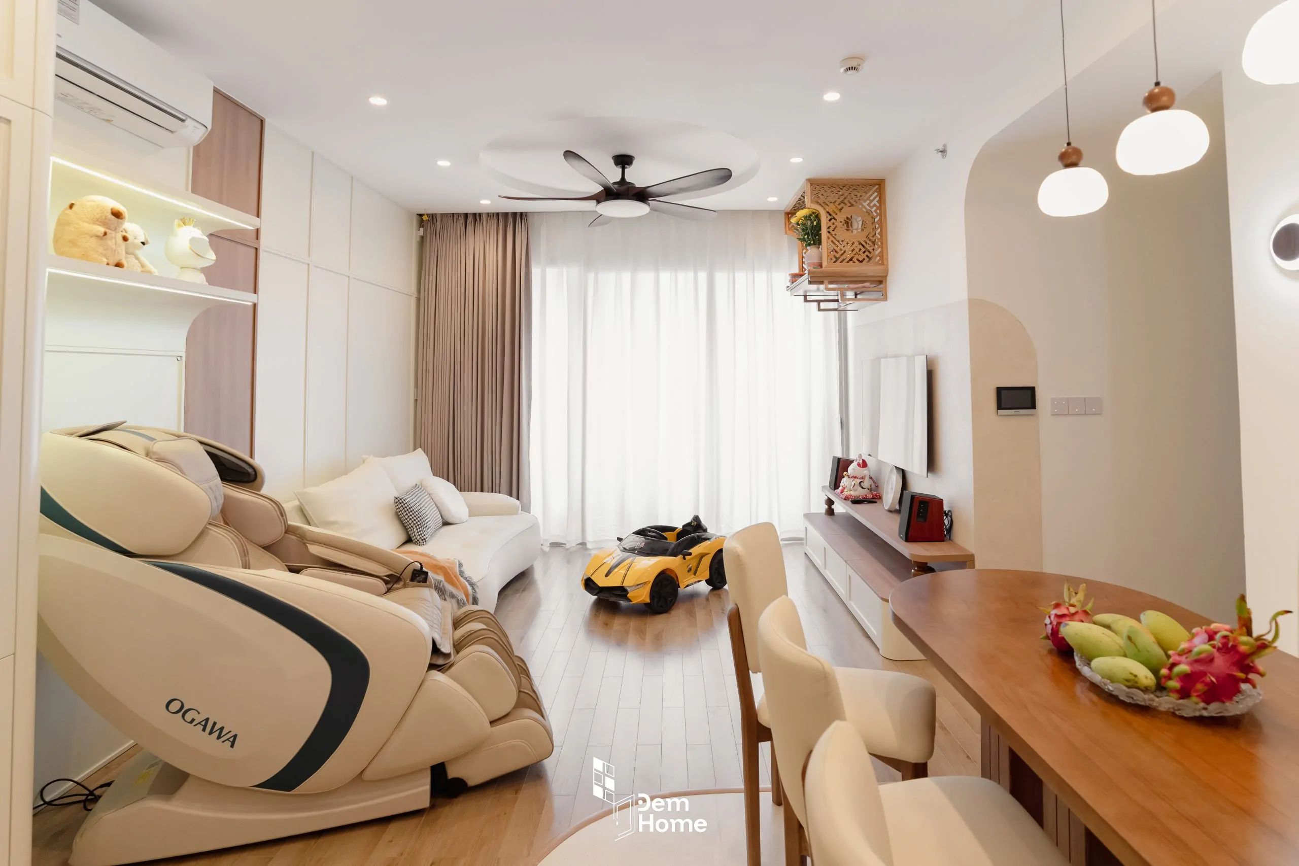 Thi công nội thất căn hộ Celesta Rise 95m2