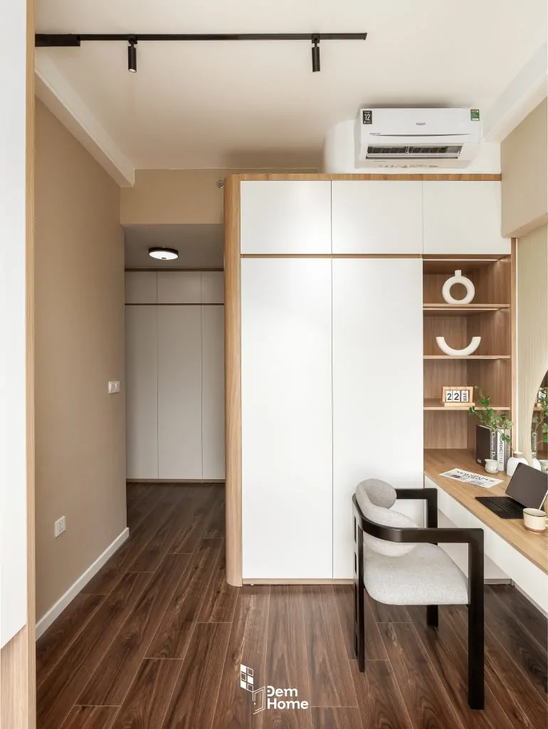 Thi công Nội thất The Privia Khang Điền 65m2 phòng ngủ Master
