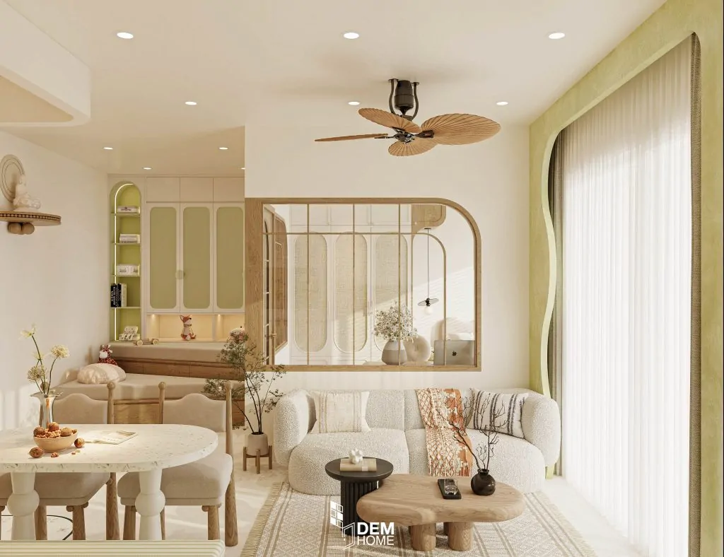 Thiết kế căn hộ Vinhomes Grand Park 47m2