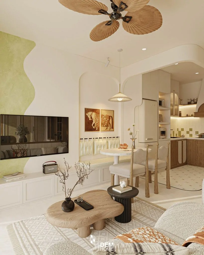 Thiết kế căn hộ Vinhomes Grand Park 47m2