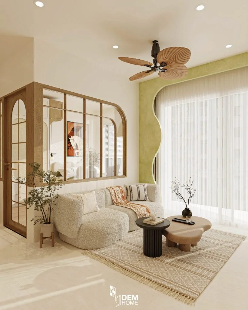 Thiết kế căn hộ Vinhomes Grand Park 47m2 khu chơi cho bé