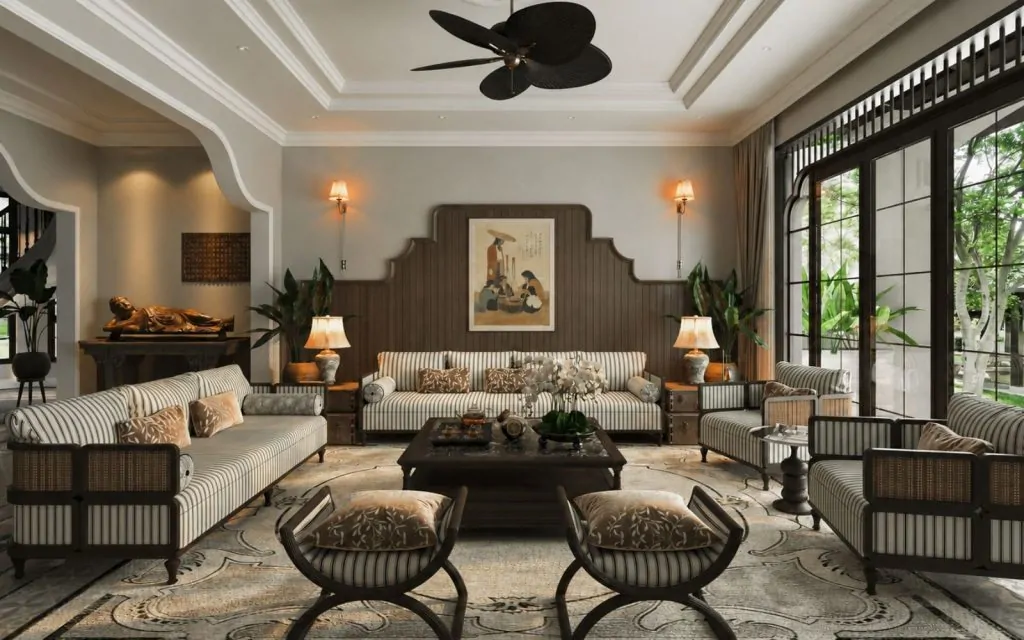 Phong cách nội thất Indochine là gì?