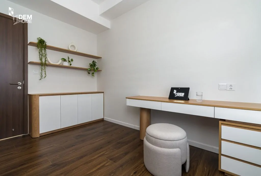 Thi công căn hộ The Privia Khang Điền 65m2 phòng làm việc