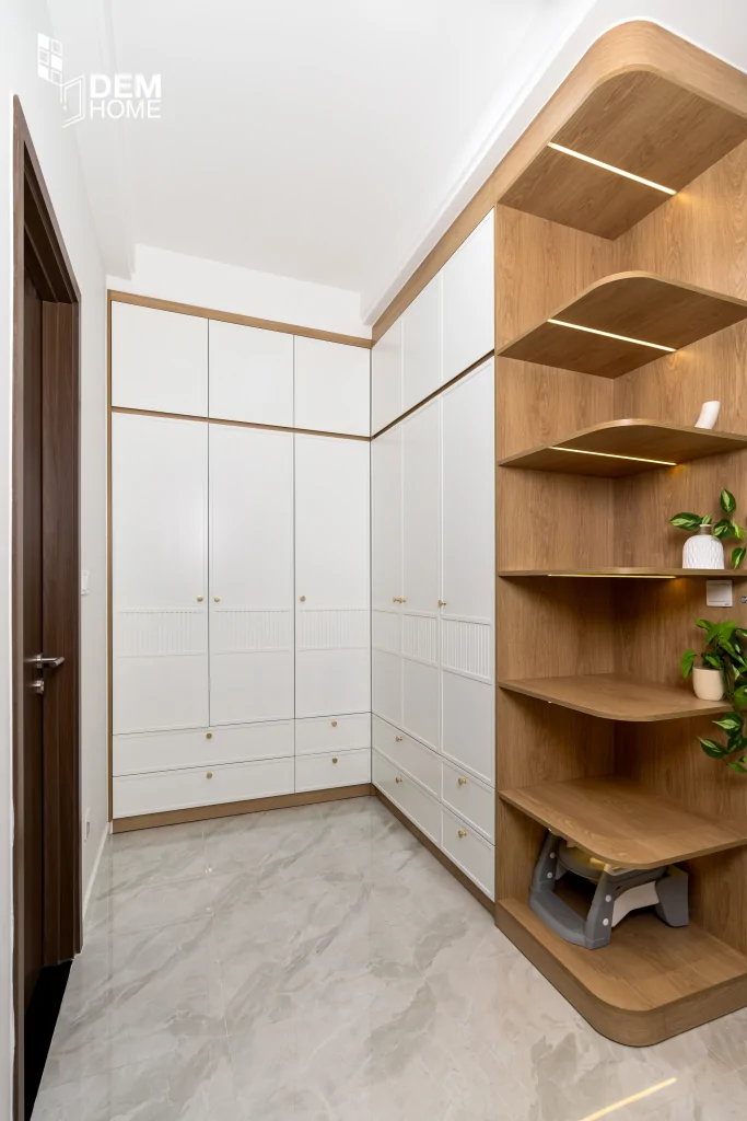 Thi công căn hộ The Privia Khang Điền 65m2 hệ tủ lưu trữ