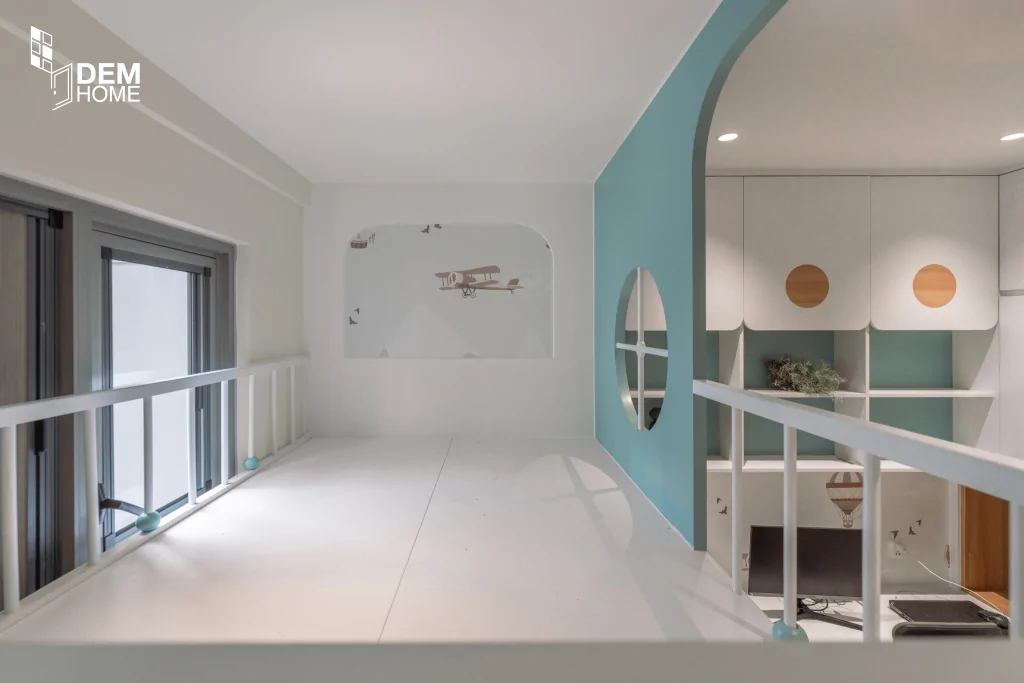 Thi công nội thất căn hộ Westgate 69m2 phòng ngủ cho bé