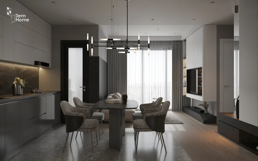 Nội thất căn hộ Celesta Rise 85m2