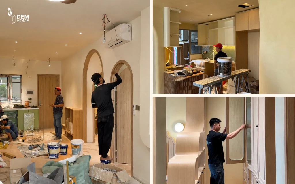 Lắp đặt nội thất tại DEM HOME