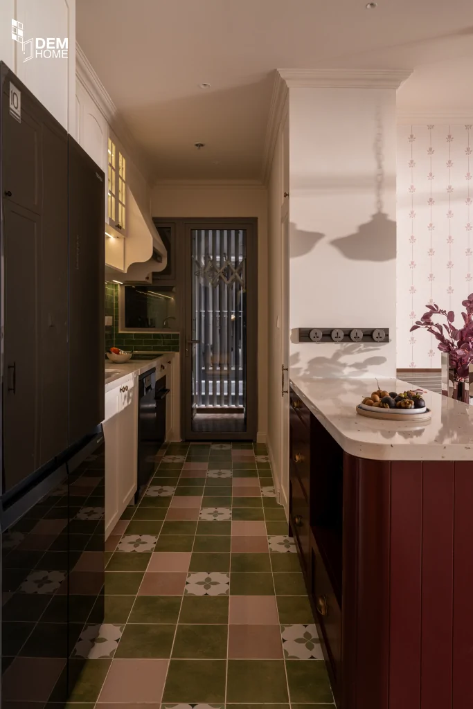 Thi công nội thất Celesta Rise 105m2 phòng bếp